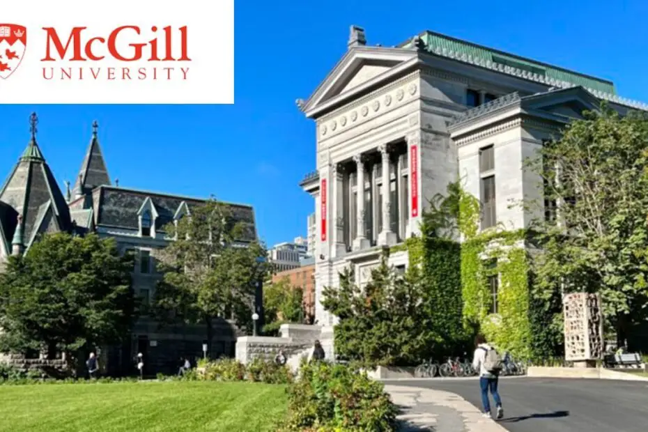 McGill University International Scholarships